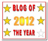 Blog of the Year Award 5 star jpeg