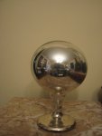 Rare 19th century Mercury Glass Butler’s Ball