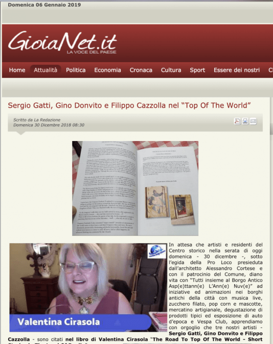 Article on GioiaNet.it