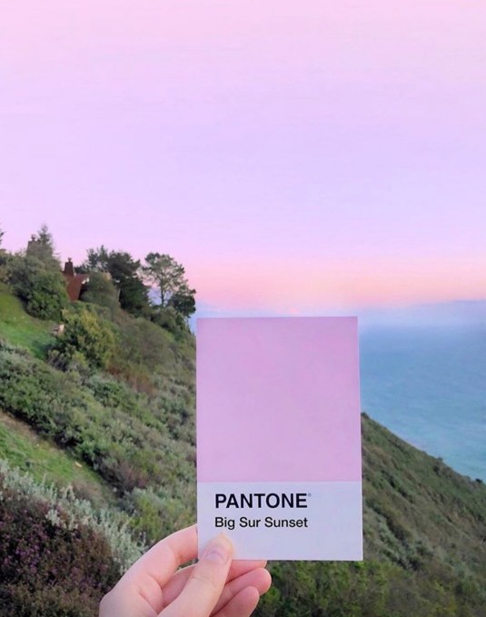 Pantone Bug Sur Sunset